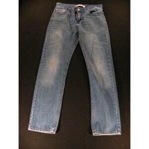 Levis 511 SLIM Boy's Jeans 28 x 28 MEASURED TAG 16 reg Blue Denim